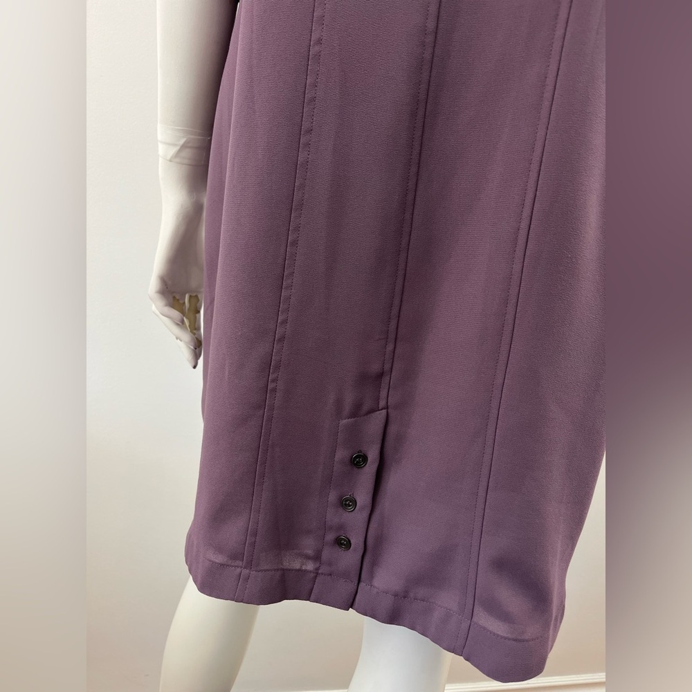 BCBGeneration Mauve Shirt Dress - Picture 9 of 16